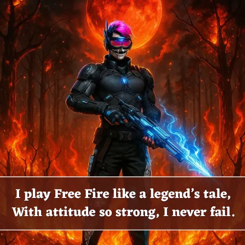 Free Fire Shayari Attitude English Free Fire Shayari Attitude English