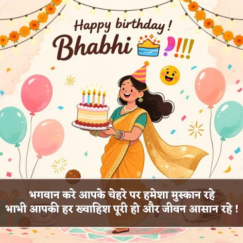 Happy Birthday Bhabhi Shayari Happy Birthday Bhabhi Shayari